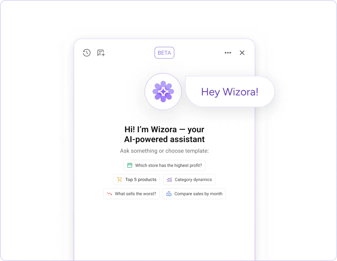 Chat with your BI smart assistant to turn retail data into insights and accurate forecasts